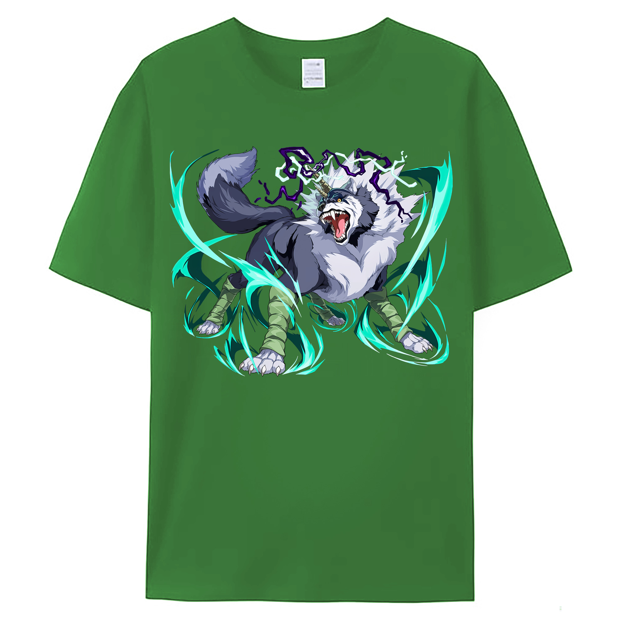 （画像用） 転スラ Regarding Reincarnated to Slime レディースカジュアルプリントTシャツ（綿100％）